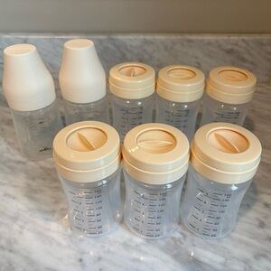 Set of Spectra Bottles for Pumping